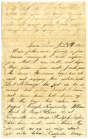 Webster Teachout Letter : June 4, 1865
