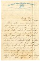 Webster Teachout Letter : June 6, 1865
