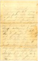 Webster Teachout Letter : September 13, 1864