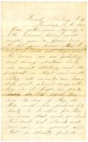 Webster Teachout Letter : January 18, 1865