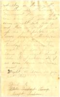 Webster Teachout Letter : September 4, 1864