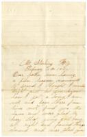 Webster Teachout Letter : February 10, 1865