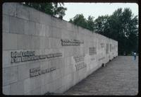 Bergen-Belsen Concentration Camp : National inscriptions on the Commemorative Wall