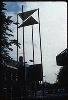 Portuguese Synagogue (Amsterdam, Netherlands) : Star of David memorial showing synthesis of Nazi triangular patches