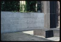 Portuguese Synagogue (Amsterdam, Netherlands) : Wall inscription to deported Jews