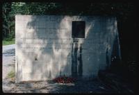 Buchenwald Concentration Camp : Site monument to Frederic-Henri Manhes