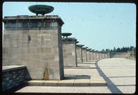 Buchenwald Concentration Camp : Stelae commemoration of inmates' nations