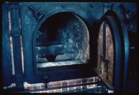 Buchenwald Concentration Camp : Close-up of furnace interior