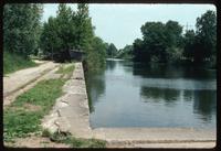 Neuengamme Concentration Camp : Canal for transporting processed sand and gravel