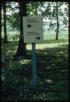 Neuengamme Concentration Camp : Directional sign to camp and work area