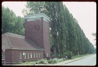 Neuengamme Concentration Camp : Camp administration building and tower