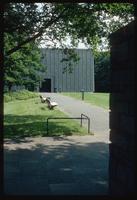 Neuengamme Concentration Camp : View from entry gate to the site museum