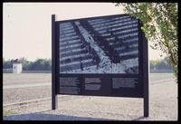 Dachau Concentration Camp : Nazi period photograph of barracks area