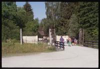 Dachau Concentration Camp : Entry gate and walk to crematorium