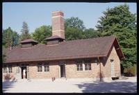 Dachau Concentration Camp : Exterior view of crematorium