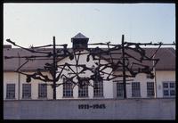 Dachau Concentration Camp : Close-up of site memorial sculpture