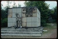 Belzec Concentration Camp : Memorial close-up with commemorative inscription