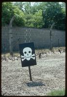 Sachsenhausen Concentration Camp : "Kill zone" inside camp walls and fencing