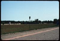Sachsenhausen Concentration Camp : Camp wall and barracks area