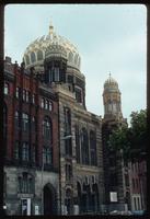 Weissensee Cemetery (Berlin, Germany) : Jewish Synagogue, Oranienburg Strasse