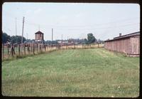 Majdanek Concentration Camp : Field #3 barracks with original camp barracks in background