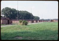 Majdanek Concentration Camp : Line of original barracks structures