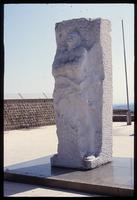 Mauthausen Concentration Camp : Sculptural memorial in the courtyard terrace