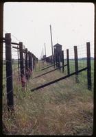 Majdanek Concentration Camp : Camp perimeter showing fencing and guard towers
