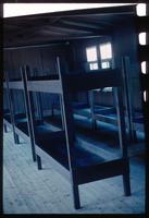 Mauthausen Concentration Camp : Inmate beds in a restored barracks building