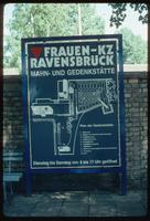Ravensbrück Concentration Camp : Entry sign at visitors' parking lot