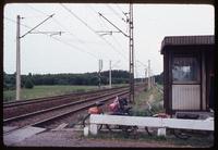 Treblinka Concentration Camp : Village and rail crossing near the entry to the memorial site