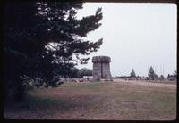 Treblinka Concentration Camp : Main site memorial as seen from memorial rail platform