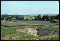 Dora Concentration Camp : Roll call yard, site memorial and surrounding landscape