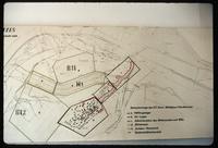 Dora Concentration Camp : Site plan showing underground cave areas for V2 production