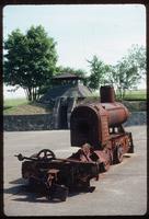 Dora Concentration Camp : Close-up of work engine used in camp cave excavation