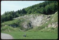 Dora Concentration Camp : Mined outcrops on-site