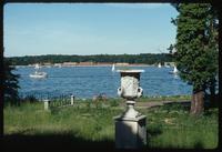 House of the Wannsee Conference Memorial (Berlin, Germany) : View of Wannsee from the rear of the Villa