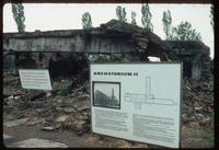 Birkenau Concentration Camp : Close-up of crematorium K-2 in Birkenau, B1