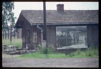 Birkenau Concentration Camp : Doctors' office at train disembarcation platform with signage