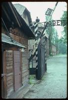 Auschwitz Concentration Camp : Entry guard house at Auschwitz Camp 1