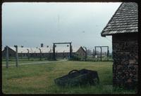 Birkenau Concentration Camp : Camp B1 with administrative buildings in the background