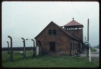 Birkenau Concentration Camp : Administrative offices and electrified perimeter fencing