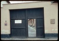Theresienstadt Concentration Camp : Block 31 entry gate