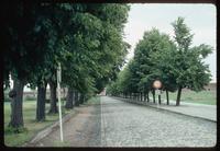 Theresienstadt Concentration Camp : Entry road to fortress/camp main gate