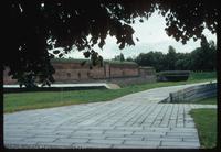 Theresienstadt Concentration Camp : Fortress/camp moat and wall