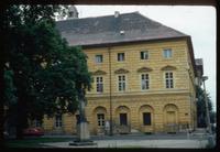 Theresienstadt Concentration Camp : Terezin town plaza detail