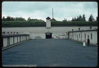 Theresienstadt Concentration Camp : Prison cells and roll call yard
