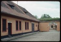 Theresienstadt Concentration Camp : Arched entry to barracks area
