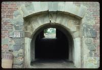 Theresienstadt Concentration Camp : Arched entry to execution wall