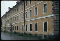 Theresienstadt Concentration Camp : Town building awaiting restoration